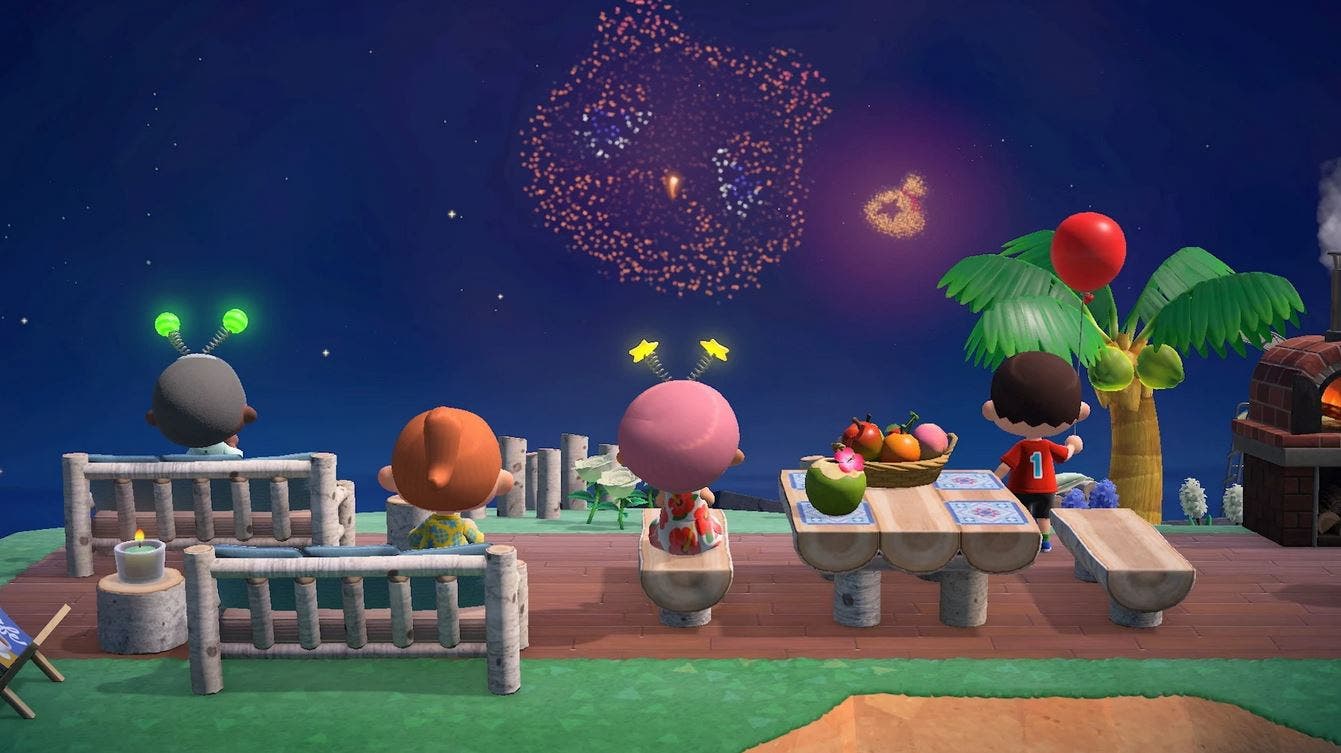 Todo sobre los fuegos artificiales en Animal Crossing: New Horizons: cómo usar diseños personalizados, sorteo de Ladino y más