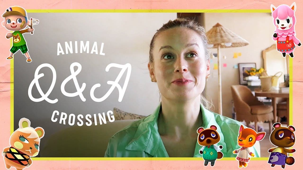 Brie Larson nos enseña su isla y vecinos de Animal Crossing: New Horizons en este vídeo