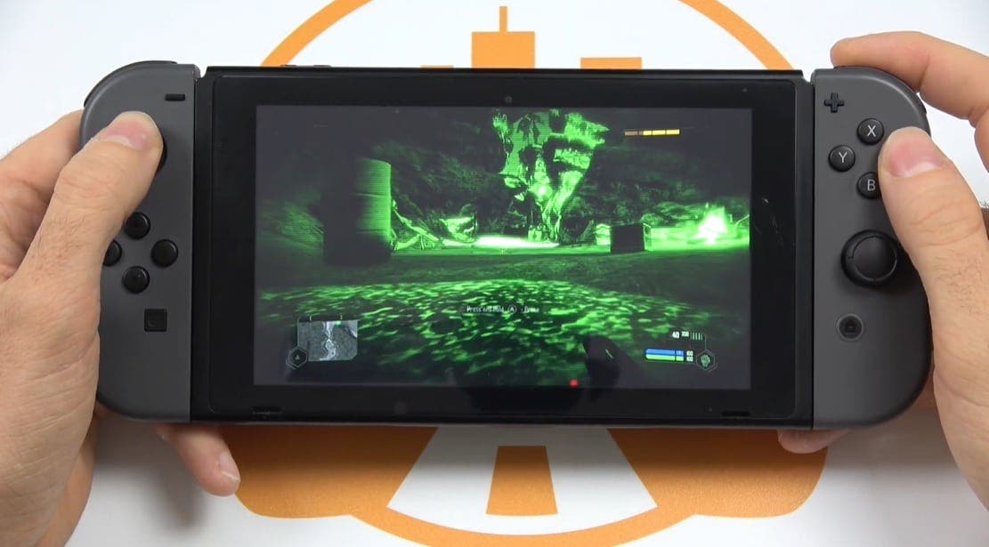 Un vistazo a Crysis Remastered en el modo portátil de Nintendo Switch