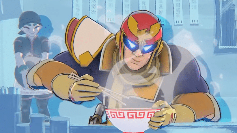 El actor de voz de Captain Falcon comenta cómo grabó las voces del tráiler de Min Min en Super Smash Bros. Ultimate