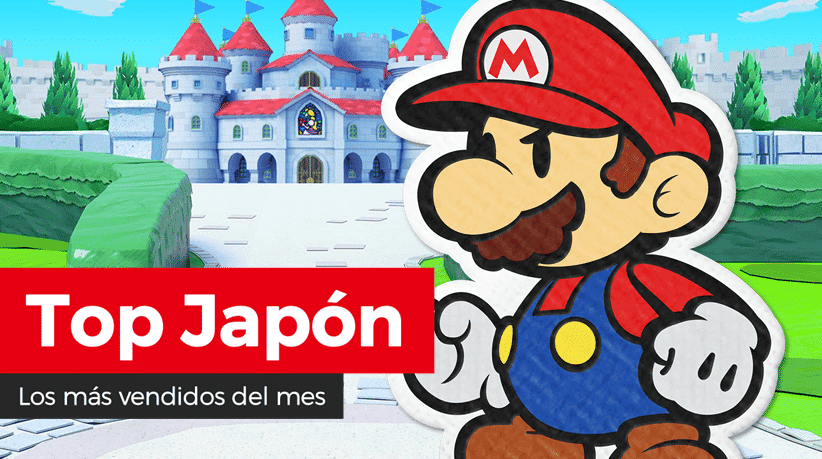Paper Mario: The Origami King debuta en segunda posición e impulsa las ventas de Nintendo Switch (23/7/20) en Japón