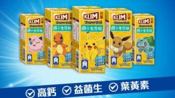 La leche Pokémon ya existe en Taiwán y así es como se promociona