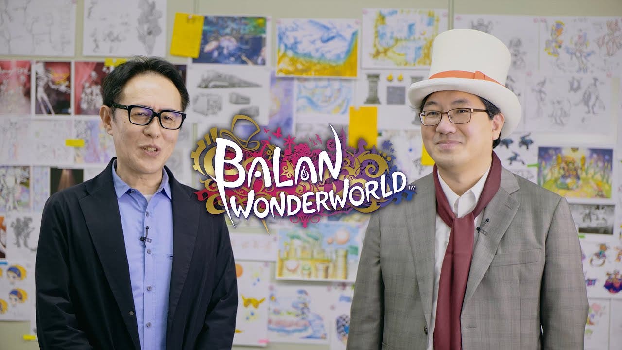 Balan Wonderworld estrena vídeo protagonizado por Yuji Naka y Naoto Ohshima