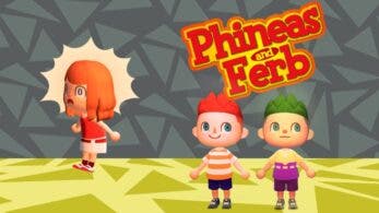 Recrean la intro de Phineas y Ferb en Animal Crossing: New Horizons