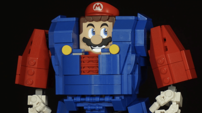 Echa un vistazo a este curioso Mecha de LEGO Super Mario construido por un fan