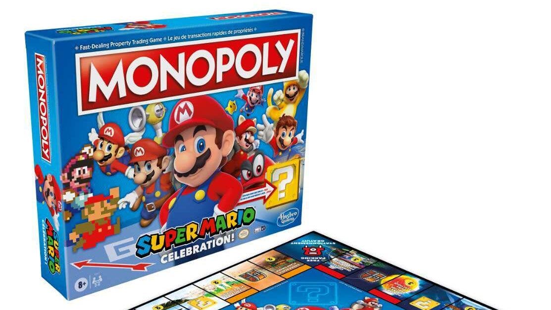 Hasbro anuncia un Jenga y un Monopoly del 35º aniversario de Super Mario