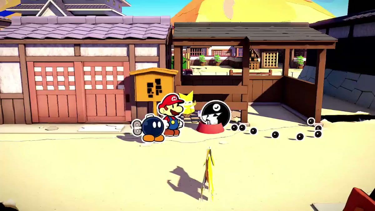 Paper Mario: The Origami King se actualiza a la versión 1.0.1