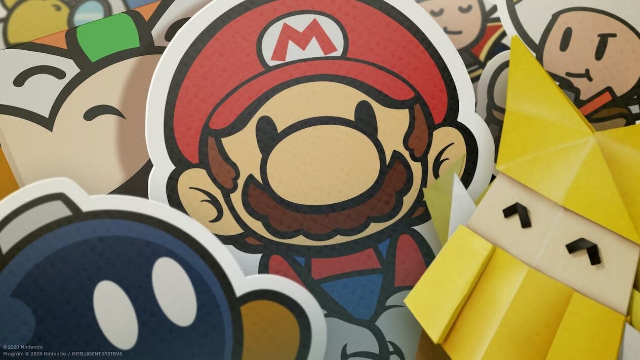 My Nintendo Japón añade un fondo de pantalla de Paper Mario: The Origami King a su catálogo