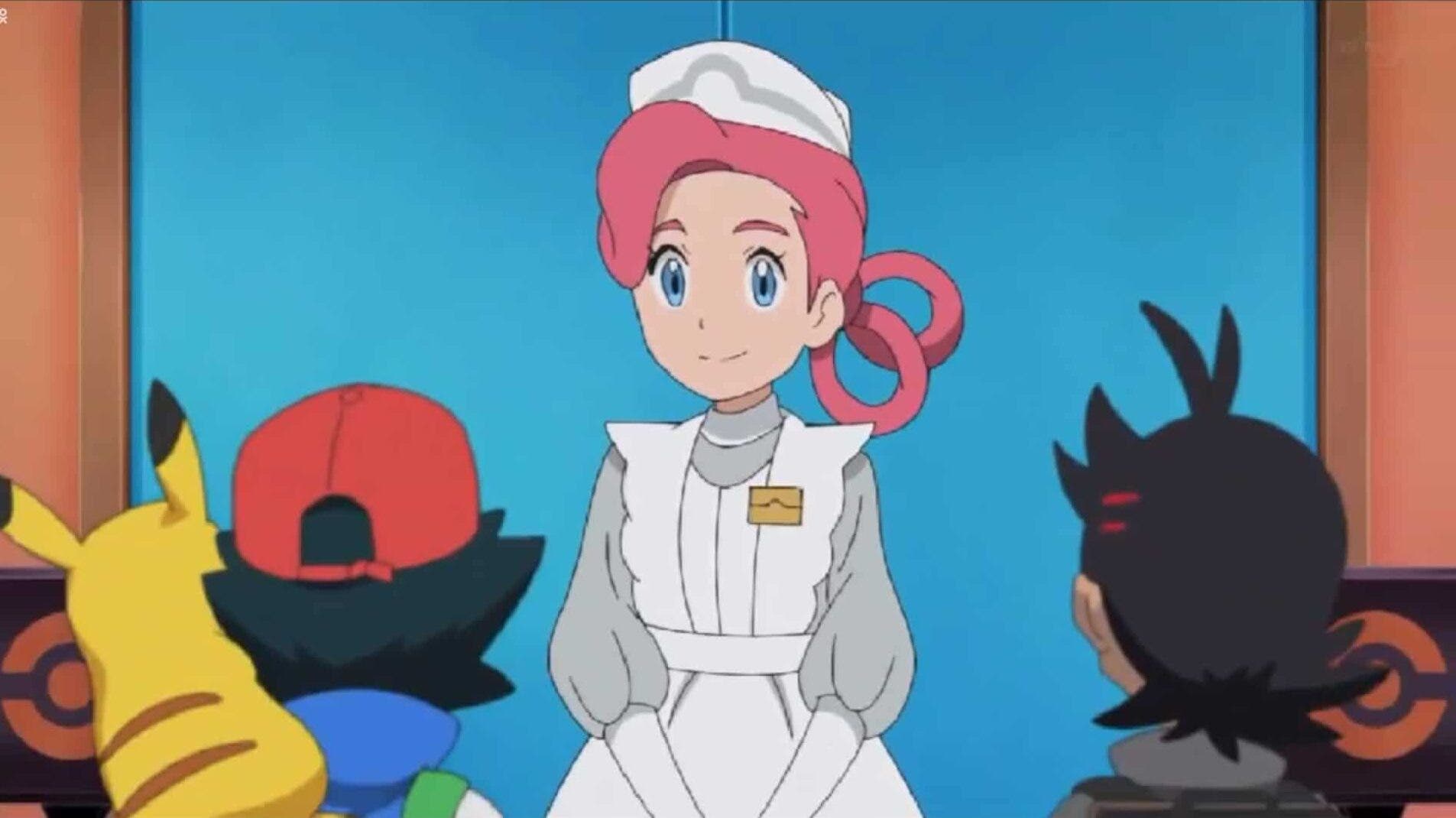 Ya sabemos el Pokémon que tiene la Enfermera Joy de Galar en el anime Viajes Pokémon
