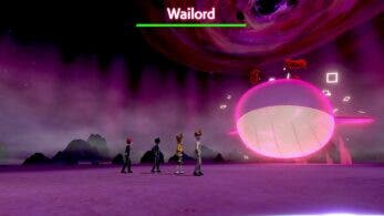 Tasa de aparición de Wailord variocolor en el nuevo evento del Área Silvestre de Pokémon Espada y Escudo