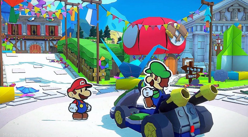 Vídeo Paper Mario The Origami King oculta un curioso Easter Egg