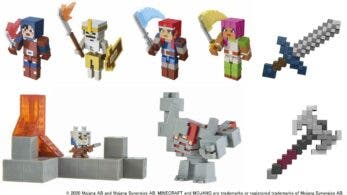 Mattel revela una línea de juguetes de Minecraft Dungeons