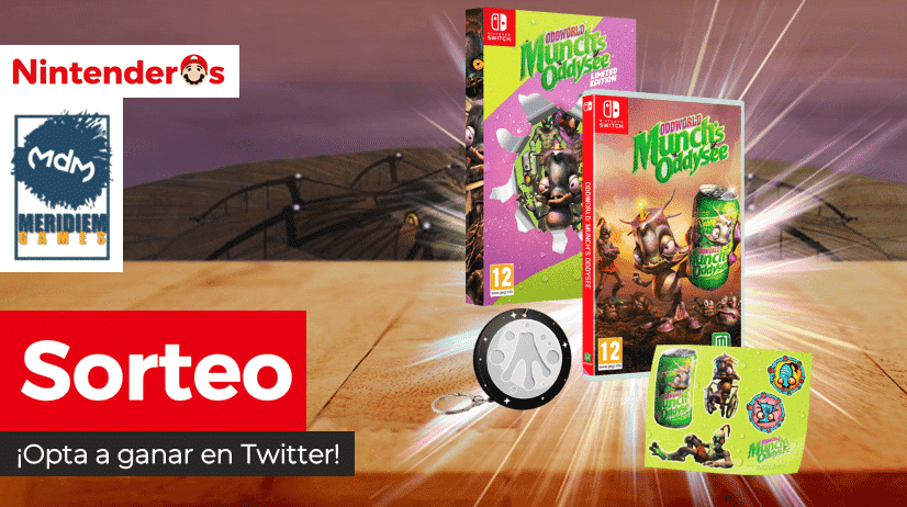 [Act.] ¡Sorteamos una edición limitada de Oddworld: Munch’s Oddysee para Nintendo Switch!