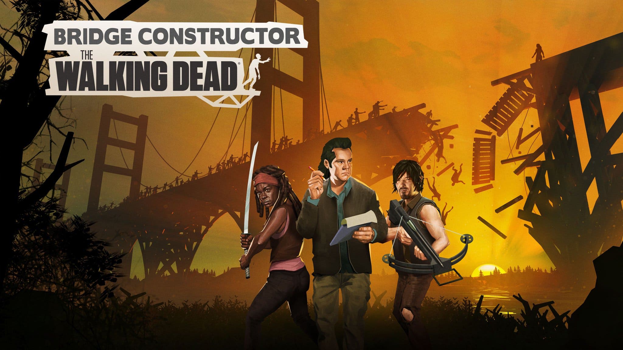 Bridge Constructor: The Walking Dead se lanza el 19 de noviembre en Nintendo Switch