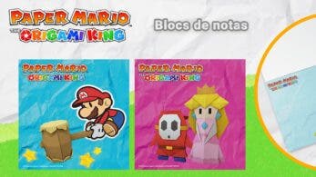 El catálogo europeo de My Nintendo añade blocs de notas de Paper Mario: The Origami King
