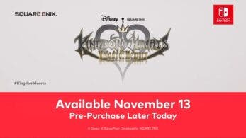 Kingdom Hearts: Melody Of Memory llega el 13 de noviembre a Nintendo Switch