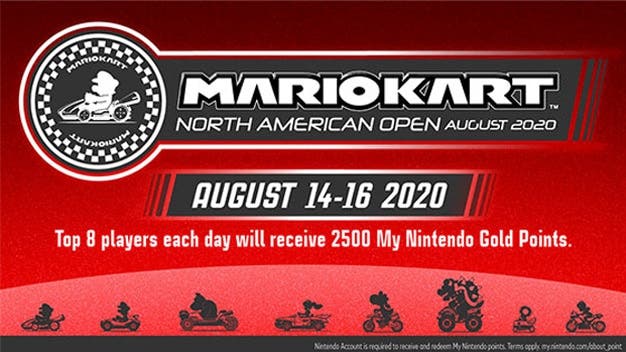 Se anuncia un torneo de Mario Kart 8 Deluxe para América, los ganadores recibirán puntos de My Nintendo