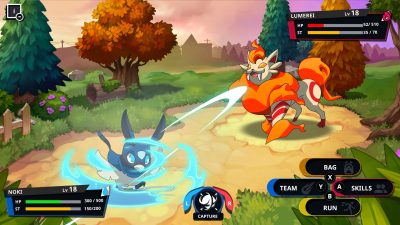 Este vídeo nos muestra cómo luce el juego estilo Pokémon Nexomon Extinction en Nintendo Switch