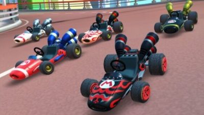 Mario Kart Tour lanza una nueva tubería especial protagonizada por el Rayo GTI Kabuki negro