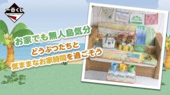 Estos vídeos nos muestran al detalle los artículos de la lotería Ichiban Kuji de Animal Crossing: New Horizons