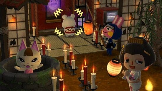 Animal Crossing: Pocket Camp recibe la caza de giroiditas: Jardín fantasmagórico