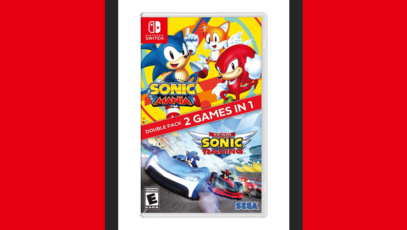 Amazon filtra un pack de Sonic Mania + Team Sonic Racing para Nintendo Switch