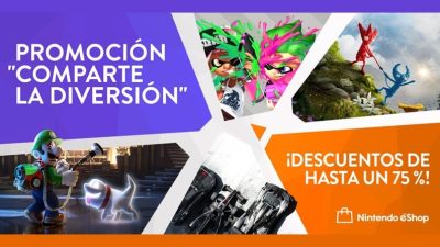 Todos los descuentos de la nueva promoción «Comparte la diversión» de la eShop europea de Nintendo Switch