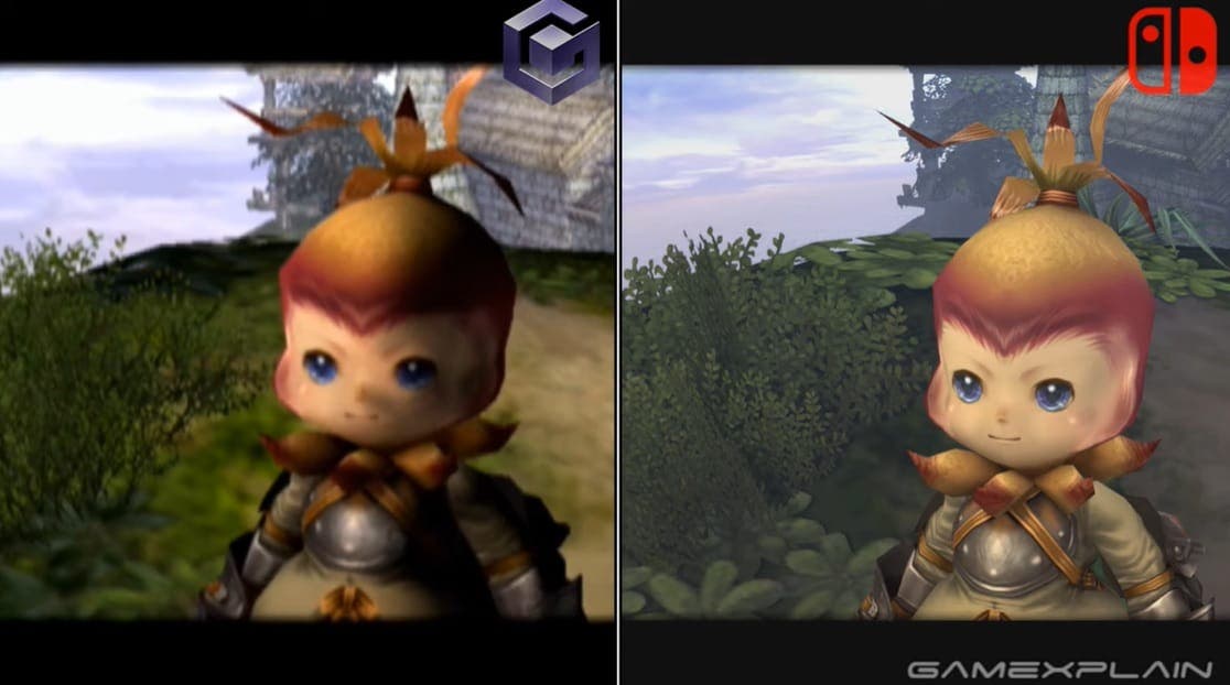 Comparativa en vídeo de Final Fantasy Crystal Chronicles: GameCube vs. Nintendo Switch