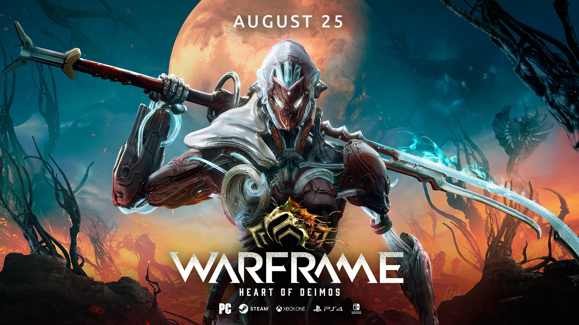 Este vídeo nos prepara para la llegada de Corazón de Deimos a Warframe, prevista para el 25 de agosto