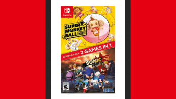 Así luce el pack de Sonic Forces + Super Monkey Ball: Banana Blitz HD listado para Nintendo Switch