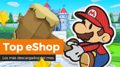 Paper Mario: The Origami King fue lo más descargado del pasado mes de julio en la eShop de Nintendo Switch