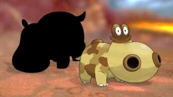 Así era la beta de Hippopotas durante el desarrollo de la 4ª Generación de Pokémon