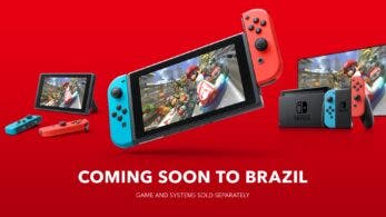 Nintendo confirma el lanzamiento oficial de Switch en Brasil