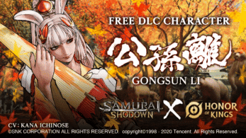 Gongsun protagoniza este nuevo gameplay de Samurai Shodown