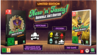 Oddworld: New ‘n’ Tasty para Nintendo Switch confirma edición especial