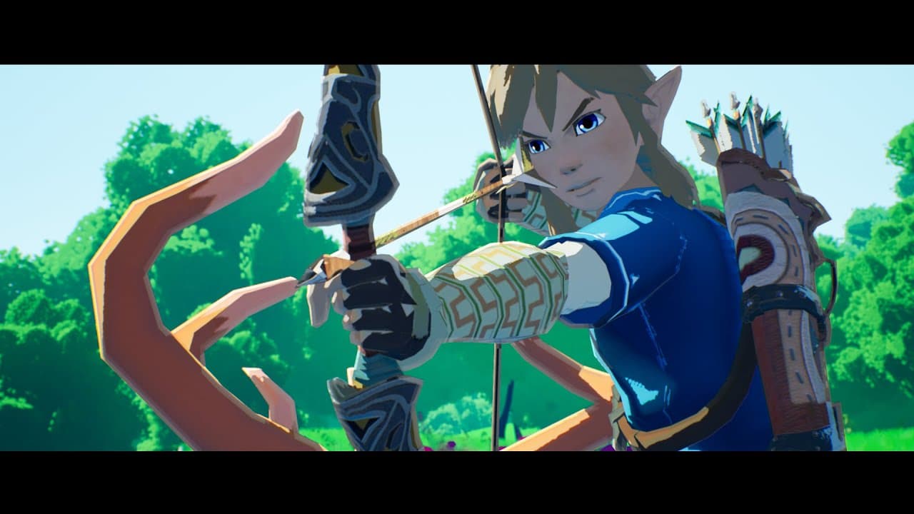 Esta animación nos muestra un crossover entre Zelda: Breath of the Wild y La princesa Mononoke