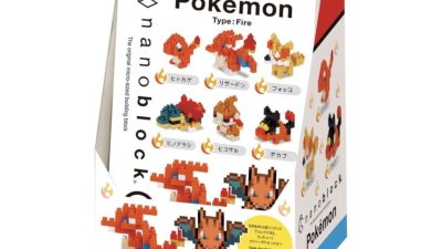 Pokémon confirma nuevos Nanoblocks y sets de cuentas para Japón