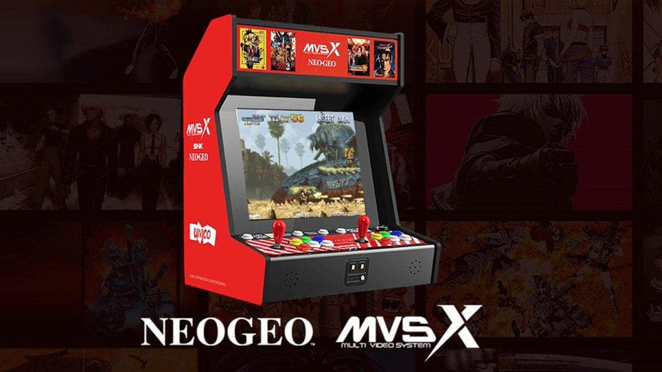 SNK anuncia de forma oficial la NeoGeo MVSX, su nueva recreativa retro