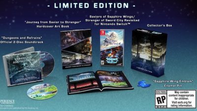 Nintendo Switch recibirá Saviors of Sapphire Wings & Stranger of Sword City Revisited en 2021