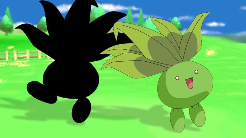 Oddish variocolor originalmente tenía una paleta completamente diferente en Pokémon Oro y Plata