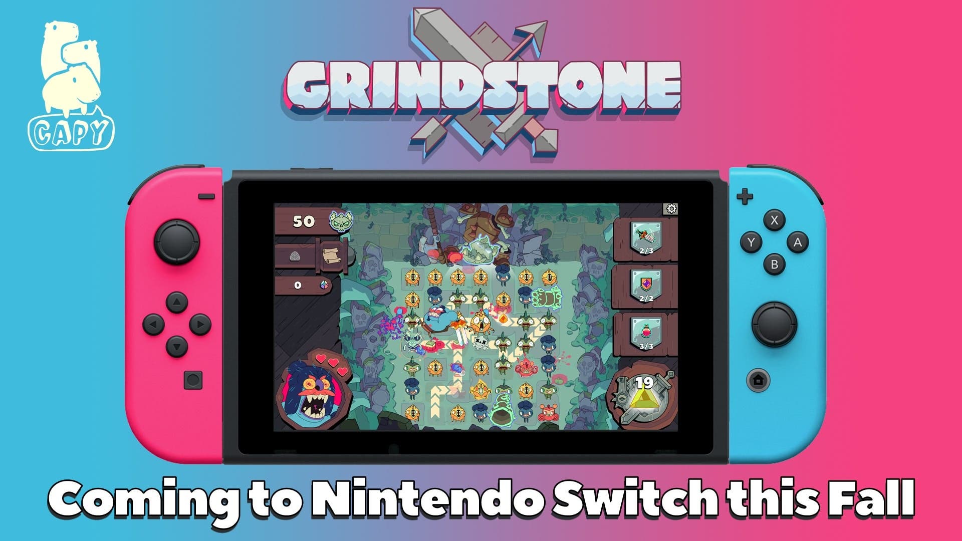 Grindstone llegará en otoño a Nintendo Switch
