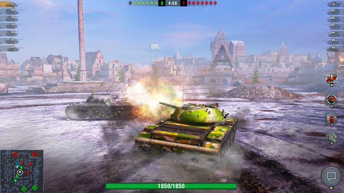 World of Tanks Blitz: Este gameplay nos muestra cómo corre en Nintendo Switch