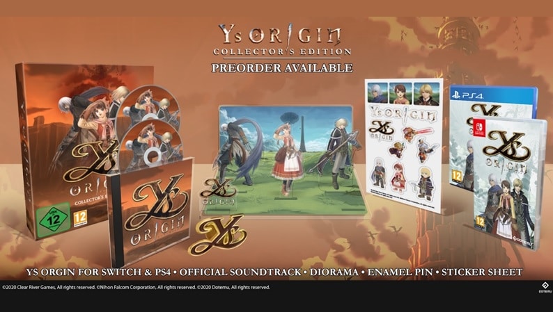 Unboxing de la edición de coleccionista europea de Ys Origin