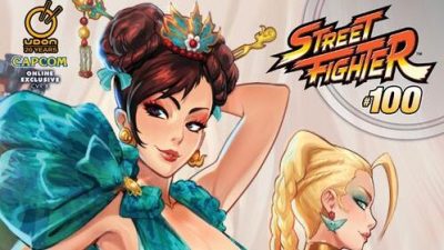 street fighter comic 100 UDON
