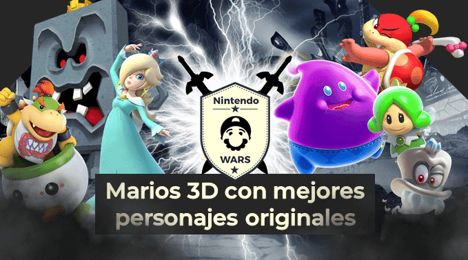 ¡Arranca Nintendo Wars: Juegos de Mario 3D con mejores personajes originales!