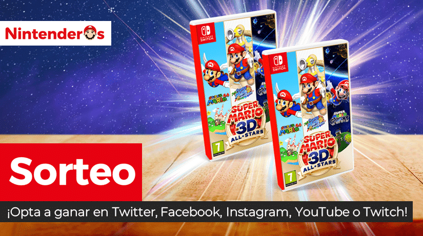 [Act.] ¡Sorteamos 2 copias de Super Mario 3D All-Stars para Nintendo Switch!
