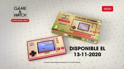 Este vídeo nos muestra al detalle la Game & Watch: Super Mario Bros.
