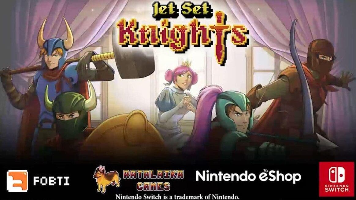 Jet Set Knights llegará a Nintendo Switch el 25 de septiembre