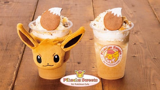 Pikachu Sweets confirma dos nuevas bebidas exclusivas de Eevee