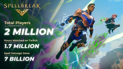 Spellbreak ha sido descargado por 2 millones de jugadores